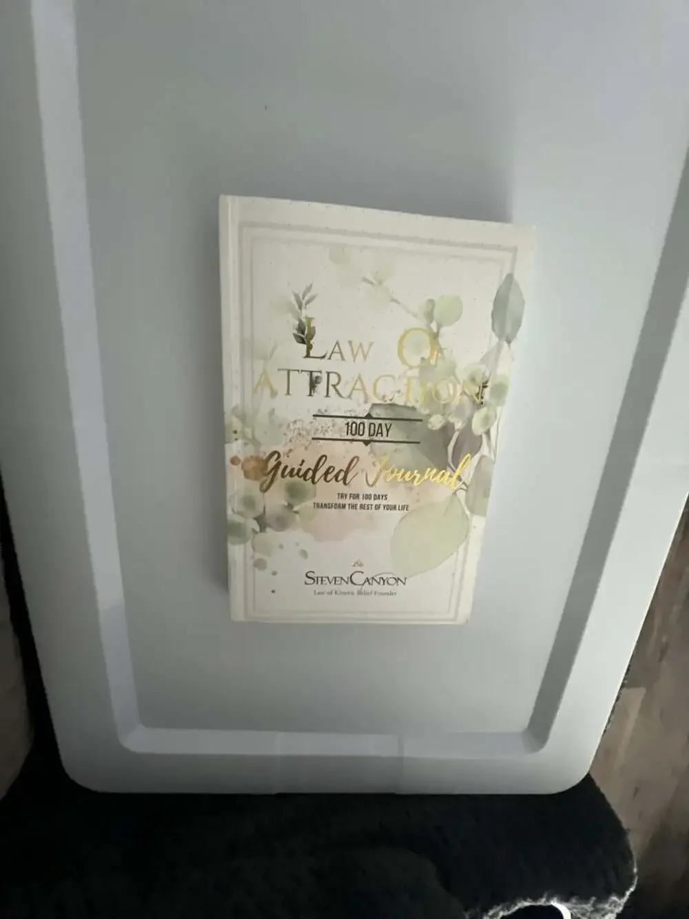 Steven Canyon Law of Attraction 100 Day Guided Journal Brand new